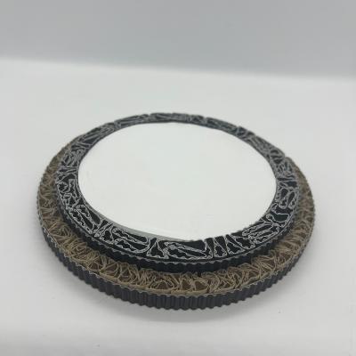 Miroir double dentelle 14 cm