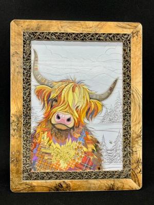 Tableau jolie vache