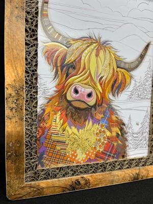 Tableau jolie vache