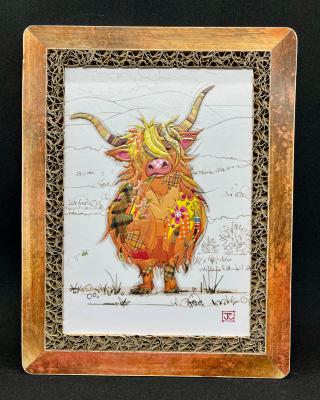 tableau vache écossaise